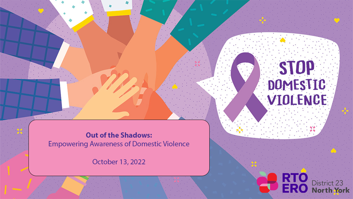 Out of the Shadows: Empowering Awareness of Domestic Violence – Video Recording