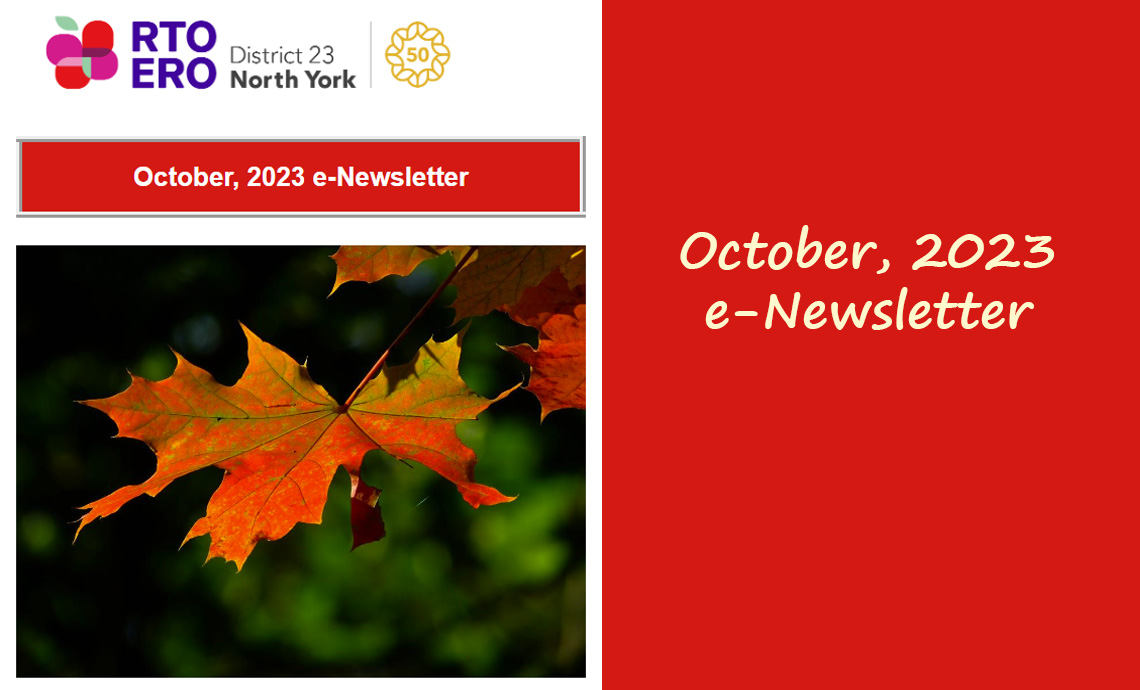 October 2023 e-Newsletter