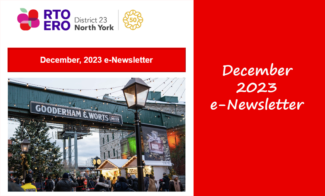 December 2023 e-Newsletter