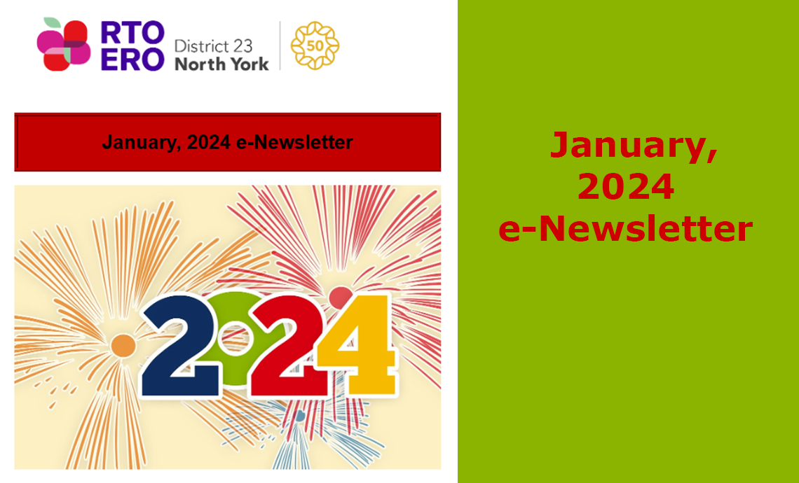 January 2024 e-Newsletter